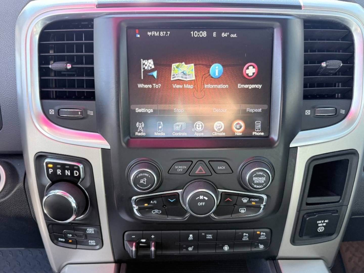 2014 BLACK /Diesel Gray/Black Ram 1500 Outdoorsman (1C6RR7LT9ES) with an V8, 5.7L engine, 8-speed automatic transmission, located at 1175 N Woodruff Ave, Idaho Falls, ID, 83401, 43.506901, -111.999657 - <b>Vehicle Details</b><br>This 2014 Ram 1500 Outdoorsman is a capable full-size pickup that blends rugged strength with everyday comfort. Equipped with 4WD and a powerful V8 5.7L gasoline engine, this truck is built to handle demanding work, weekend adventures, and Idaho's changing road conditions w- Photo#16