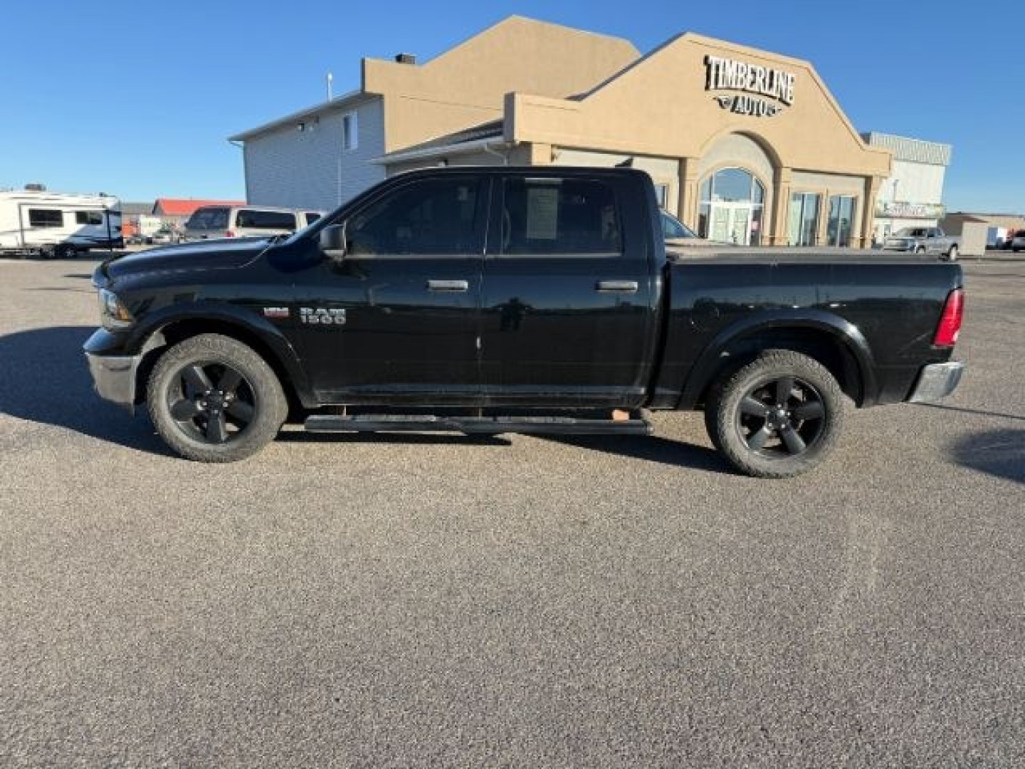 2014 BLACK /Diesel Gray/Black Ram 1500 Outdoorsman (1C6RR7LT9ES) with an V8, 5.7L engine, 8-speed automatic transmission, located at 1175 N Woodruff Ave, Idaho Falls, ID, 83401, 43.506901, -111.999657 - <b>Vehicle Details</b><br>This 2014 Ram 1500 Outdoorsman is a capable full-size pickup that blends rugged strength with everyday comfort. Equipped with 4WD and a powerful V8 5.7L gasoline engine, this truck is built to handle demanding work, weekend adventures, and Idaho's changing road conditions w- Photo#28