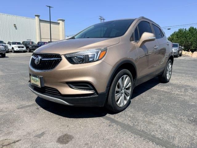 2018 GOLD /Ebony Buick Encore (KL4CJESB7JB) with an ECOTEC 14L I-4 DOHC engine, Automatic transmission, located at 1175 N Woodruff Ave, Idaho Falls, ID, 83401, 43.506901, -111.999657 - At Timberline Auto, finding a great deal on your next vehicle is always easy! Our experienced sales staff goal is to help find you the right vehicle at the right price! Our knowledgeable finance department has options for almost any credit score. We offer extended service contract options to prot- Photo#27
