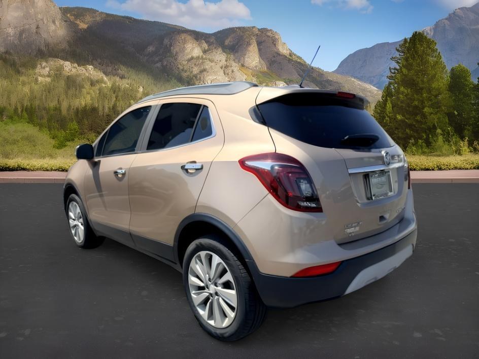2018 GOLD /Ebony Buick Encore (KL4CJESB7JB) with an ECOTEC 14L I-4 DOHC engine, Automatic transmission, located at 1175 N Woodruff Ave, Idaho Falls, ID, 83401, 43.506901, -111.999657 - At Timberline Auto, finding a great deal on your next vehicle is always easy! Our experienced sales staff goal is to help find you the right vehicle at the right price! Our knowledgeable finance department has options for almost any credit score. We offer extended service contract options to prot- Photo#2