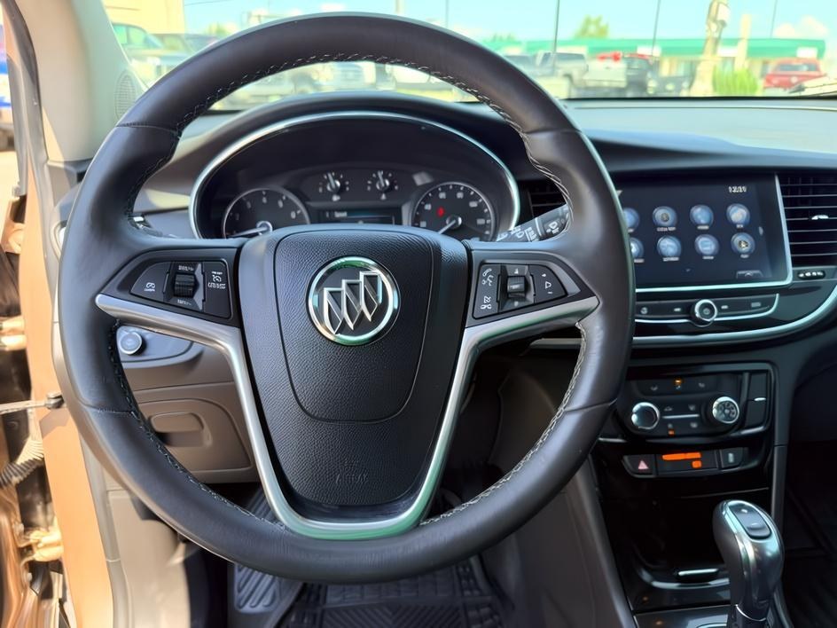 2018 GOLD /Ebony Buick Encore (KL4CJESB7JB) with an ECOTEC 14L I-4 DOHC engine, Automatic transmission, located at 1175 N Woodruff Ave, Idaho Falls, ID, 83401, 43.506901, -111.999657 - At Timberline Auto, finding a great deal on your next vehicle is always easy! Our experienced sales staff goal is to help find you the right vehicle at the right price! Our knowledgeable finance department has options for almost any credit score. We offer extended service contract options to prot- Photo#16