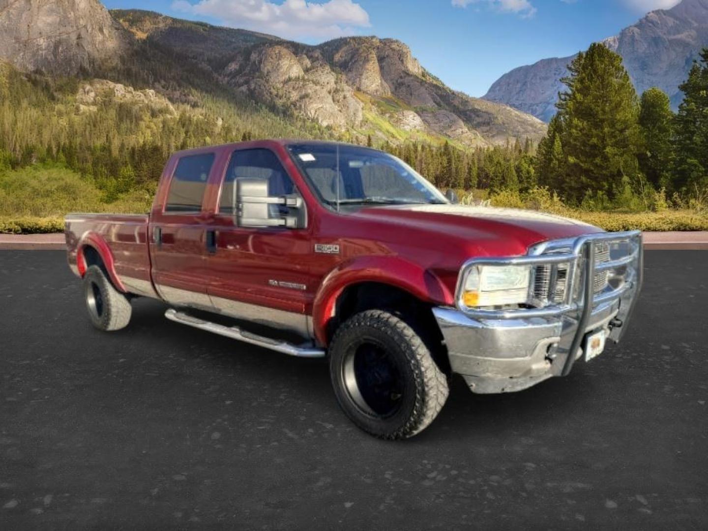 2002 RED /Medium Flint Ford F-350 (1FTSW31F92E) with an Powerstroke 73L V-8 diesel direct injection engine, Automatic transmission, located at 1175 N Woodruff Ave, Idaho Falls, ID, 83401, 43.506901, -111.999657 - At Timberline Auto, finding a great deal on your next vehicle is always easy! Our experienced sales staff goal is to help find you the right vehicle at the right price! Our knowledgeable finance department has options for almost any credit score. We offer extended service contract options to prot- Photo#6