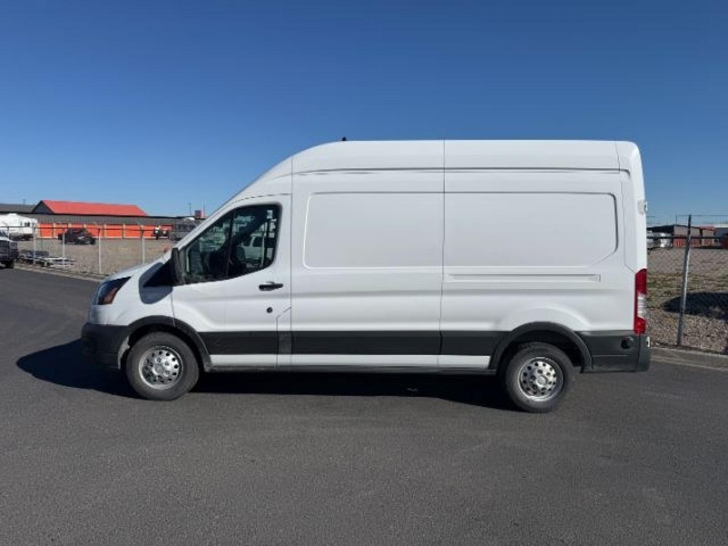2025 WHITE /CLOTH Ford Transit-250 Cargo Van (1FTBR2X87SK) with an 35L V6 engine, Automatic transmission, located at 1175 N Woodruff Ave, Idaho Falls, ID, 83401, 43.506901, -111.999657- Photo#0