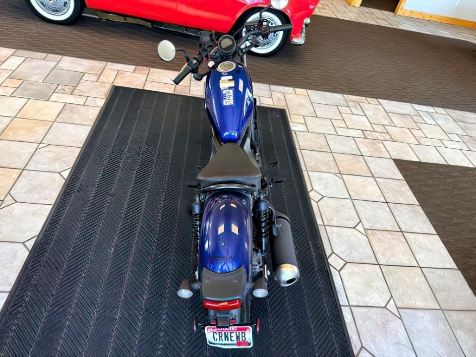 2022 BLUE /NA HONDA REBEL 300 (MLHNC5303N5) , MANUAL transmission, located at 1235 N Woodruff Ave., Idaho Falls, 83401, (208) 523-1053, 43.507172, -112.000488 - At Timberline Auto, finding a great deal on your next vehicle is always easy! Our experienced sales staff goal is to help find you the right vehicle at the right price! Our knowledgeable finance department has options for almost any credit score. We offer extended service contract options to prot- Photo#3