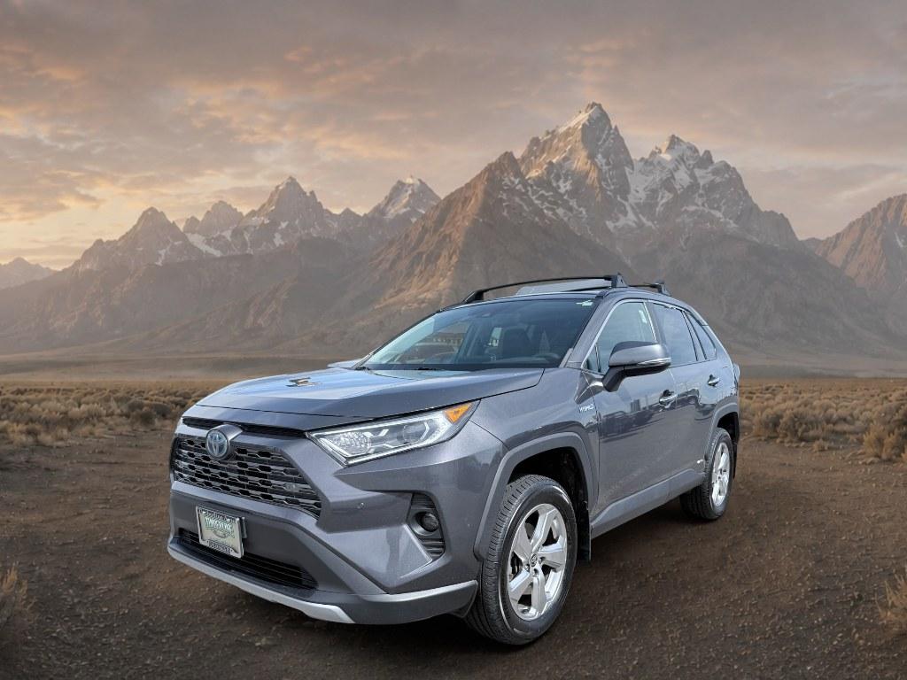 2021 Magnetic Gray Metallic /Black Toyota RAV4 Hybrid Limited (2T3D6RFV3MW) with an 4 Cyl, 2.5L engine, CVT transmission, located at 1175 N Woodruff Ave, Idaho Falls, ID, 83401, 43.506901, -111.999657 - <b>Vehicle Details</b><br>Discover the perfect blend of style, capability, and comfort with this pre-owned 2021 Toyota RAV4 Hybrid Limited AWD, now available in Idaho Falls, ID. Powered by a 4 Cyl, 2.5L Full Hybrid Electric (FHEV) engine, this Toyota RAV4 Hybrid delivers confident performance with t- Photo#0