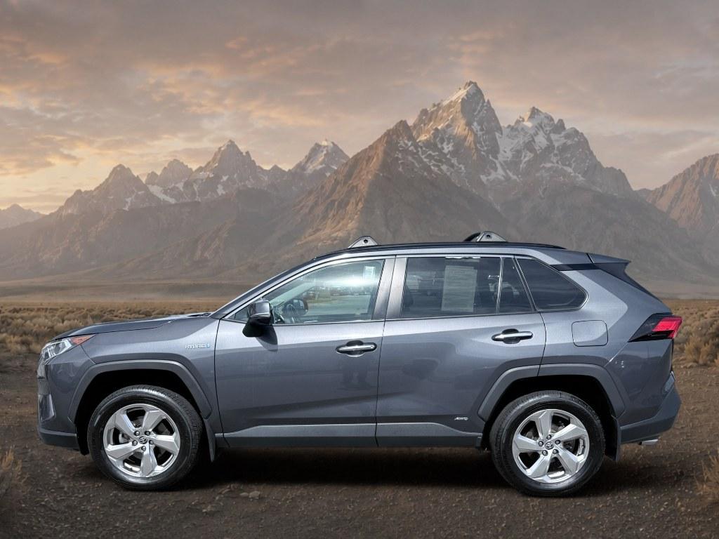 2021 Magnetic Gray Metallic /Black Toyota RAV4 Hybrid Limited (2T3D6RFV3MW) with an 4 Cyl, 2.5L engine, CVT transmission, located at 1175 N Woodruff Ave, Idaho Falls, ID, 83401, 43.506901, -111.999657 - <b>Vehicle Details</b><br>Discover the perfect blend of style, capability, and comfort with this pre-owned 2021 Toyota RAV4 Hybrid Limited AWD, now available in Idaho Falls, ID. Powered by a 4 Cyl, 2.5L Full Hybrid Electric (FHEV) engine, this Toyota RAV4 Hybrid delivers confident performance with t- Photo#1