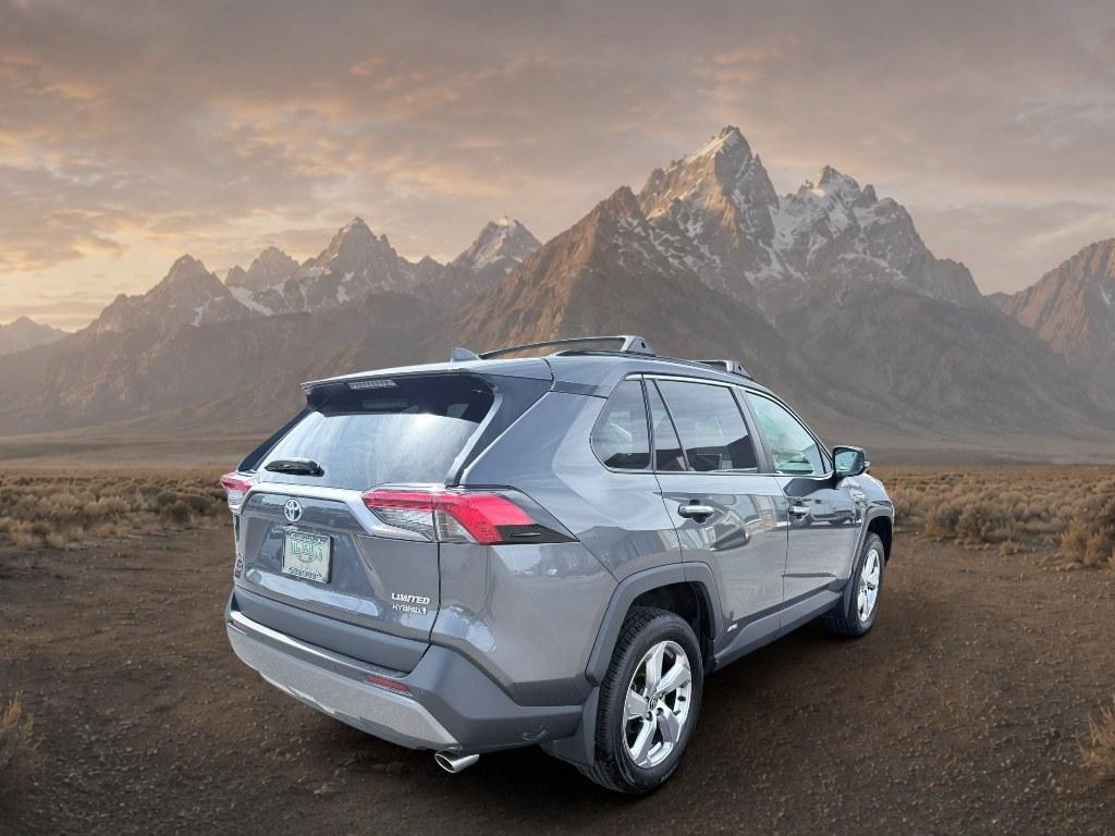 2021 Magnetic Gray Metallic /Black Toyota RAV4 Hybrid Limited (2T3D6RFV3MW) with an 4 Cyl, 2.5L engine, CVT transmission, located at 1175 N Woodruff Ave, Idaho Falls, ID, 83401, 43.506901, -111.999657 - <b>Vehicle Details</b><br>Discover the perfect blend of style, capability, and comfort with this pre-owned 2021 Toyota RAV4 Hybrid Limited AWD, now available in Idaho Falls, ID. Powered by a 4 Cyl, 2.5L Full Hybrid Electric (FHEV) engine, this Toyota RAV4 Hybrid delivers confident performance with t- Photo#4