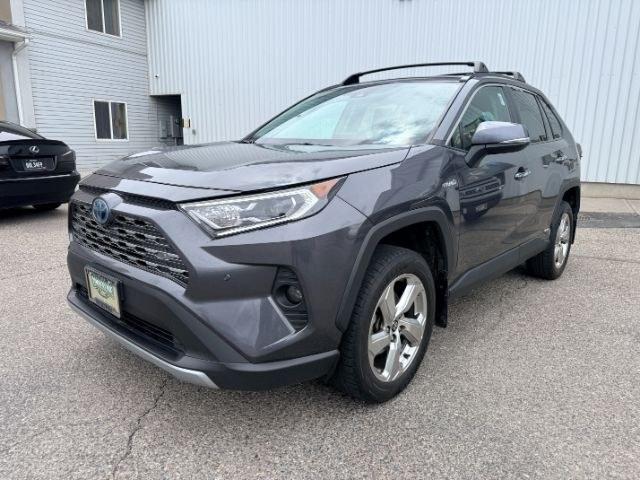 2021 GRAY /Black Toyota RAV4 Hybrid Limited (2T3D6RFV3MW) with an Dynamic Force 2.5L I-4 port/direct injection engine, AUTOMATIC transmission, located at 1235 N Woodruff Ave., Idaho Falls, 83401, (208) 523-1053, 43.507172, -112.000488 - At Timberline Auto, finding a great deal on your next vehicle is always easy! Our experienced sales staff goal is to help find you the right vehicle at the right price! Our knowledgeable finance department has options for almost any credit score. We offer extended service contract options to prot- Photo#26