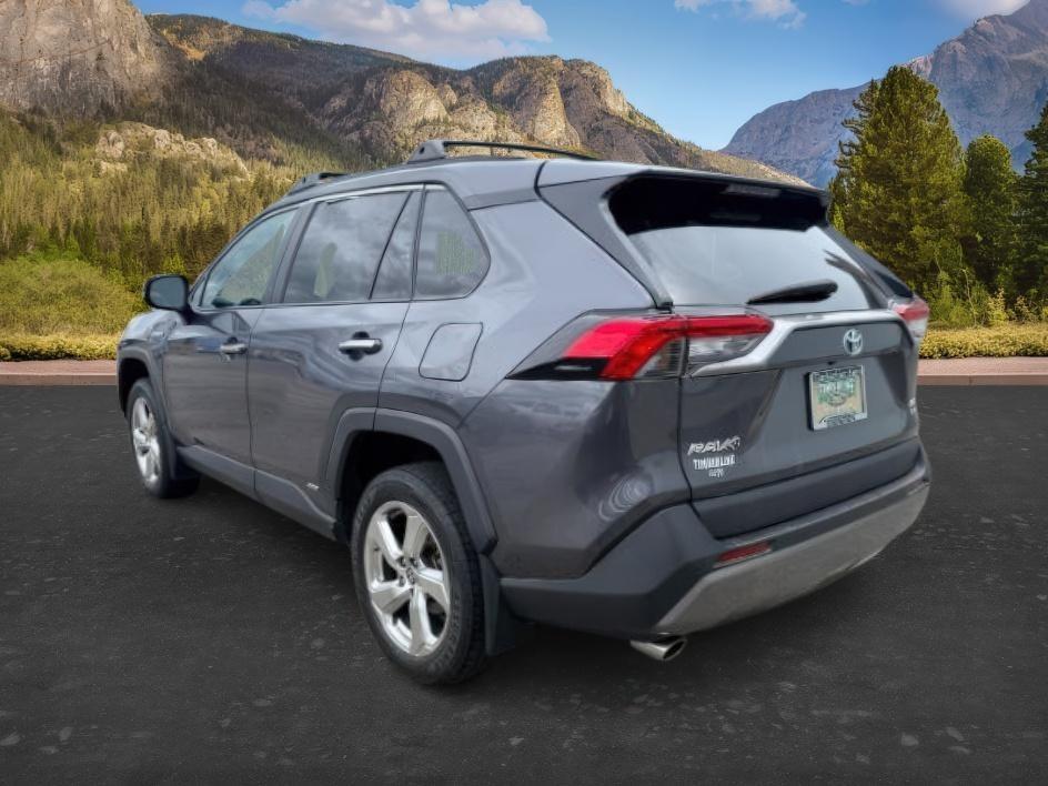 2021 GRAY /Black Toyota RAV4 Hybrid Limited (2T3D6RFV3MW) with an Dynamic Force 2.5L I-4 port/direct injection engine, AUTOMATIC transmission, located at 1235 N Woodruff Ave., Idaho Falls, 83401, (208) 523-1053, 43.507172, -112.000488 - At Timberline Auto, finding a great deal on your next vehicle is always easy! Our experienced sales staff goal is to help find you the right vehicle at the right price! Our knowledgeable finance department has options for almost any credit score. We offer extended service contract options to prot- Photo#2