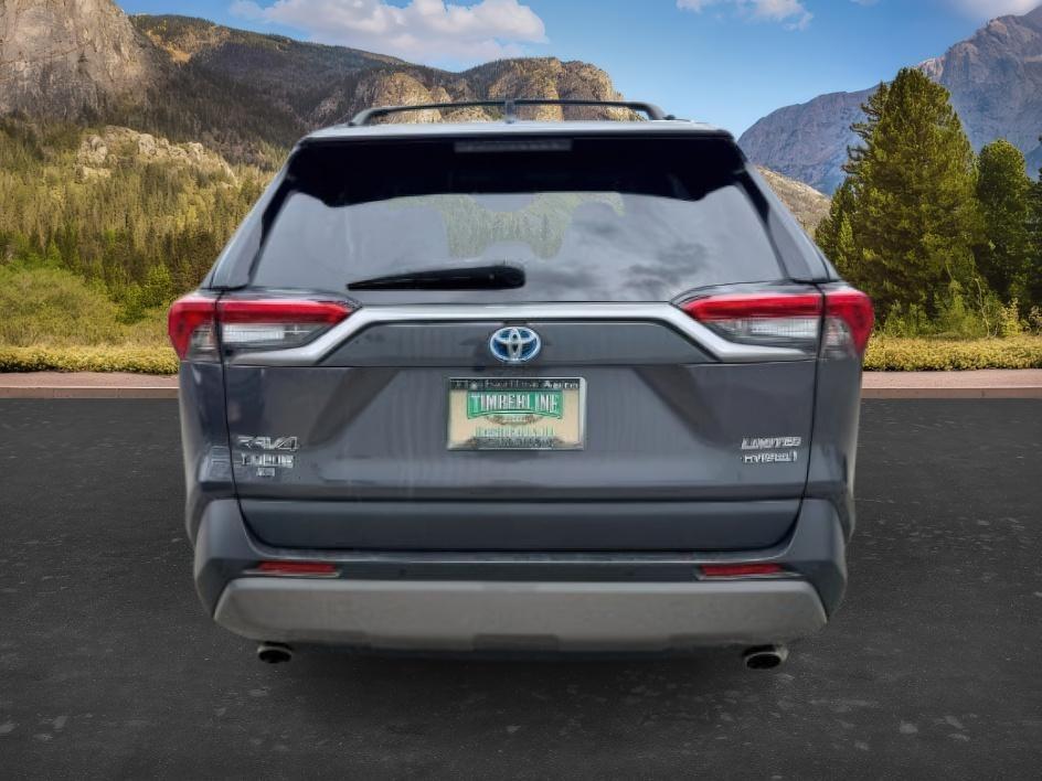 2021 GRAY /Black Toyota RAV4 Hybrid Limited (2T3D6RFV3MW) with an Dynamic Force 2.5L I-4 port/direct injection engine, AUTOMATIC transmission, located at 1235 N Woodruff Ave., Idaho Falls, 83401, (208) 523-1053, 43.507172, -112.000488 - At Timberline Auto, finding a great deal on your next vehicle is always easy! Our experienced sales staff goal is to help find you the right vehicle at the right price! Our knowledgeable finance department has options for almost any credit score. We offer extended service contract options to prot- Photo#3