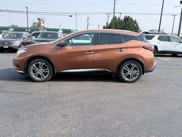 2016 ORANGE /Black Nissan Murano (5N1AZ2MH4GN) with an 35L V-6 DOHC engine, Automatic transmission, located at 1175 N Woodruff Ave, Idaho Falls, ID, 83401, 43.506901, -111.999657 - At Timberline Auto, finding a great deal on your next vehicle is always easy! Our experienced sales staff goal is to help find you the right vehicle at the right price! Our knowledgeable finance department has options for almost any credit score. We offer extended service contract options to prot- Photo#30