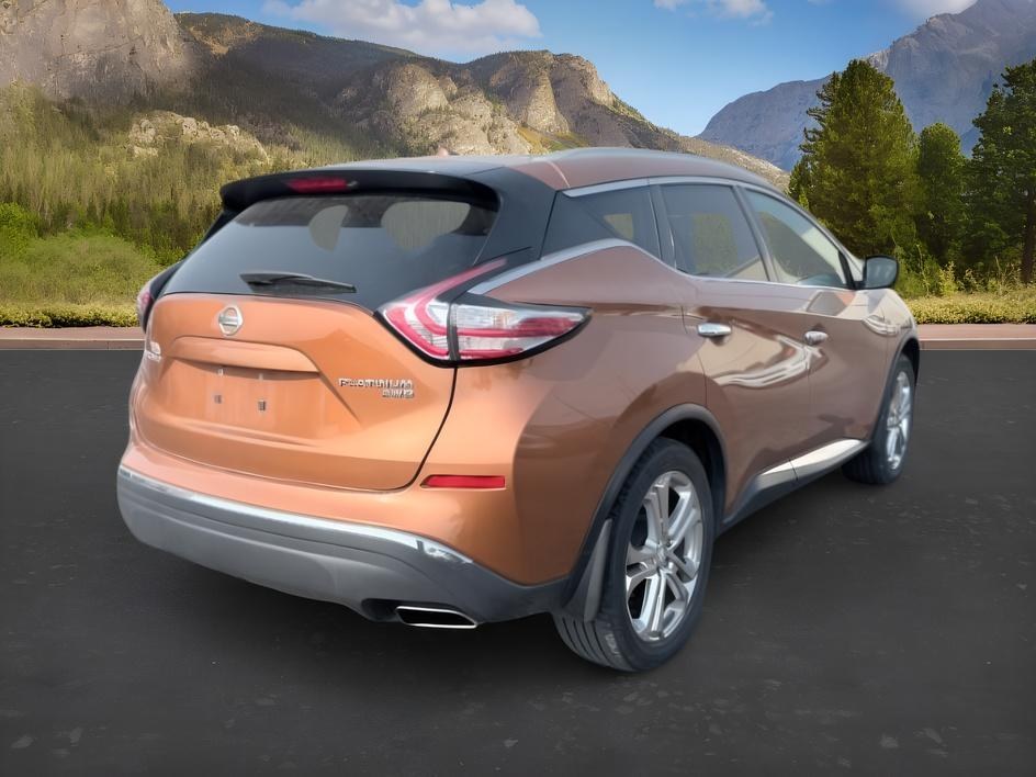 2016 ORANGE /Black Nissan Murano (5N1AZ2MH4GN) with an 35L V-6 DOHC engine, Automatic transmission, located at 1175 N Woodruff Ave, Idaho Falls, ID, 83401, 43.506901, -111.999657 - At Timberline Auto, finding a great deal on your next vehicle is always easy! Our experienced sales staff goal is to help find you the right vehicle at the right price! Our knowledgeable finance department has options for almost any credit score. We offer extended service contract options to prot- Photo#7