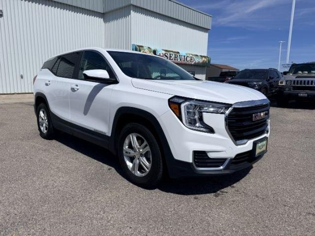 2024 WHITE /Jet Black GMC Terrain (3GKALTEG5RL) with an 15L I-4 gasoline direct injection engine, Automatic transmission, located at 1175 N Woodruff Ave, Idaho Falls, ID, 83401, 43.506901, -111.999657- Photo#37