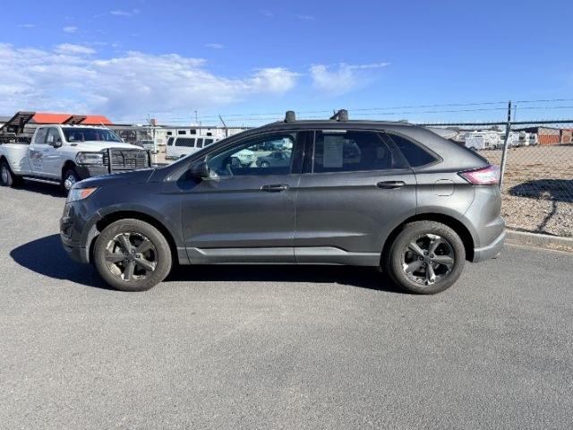 2016 GRAY /Ebony, cloth Ford Edge SE FWD (2FMPK3G97GB) with an 2.0L L4 DOHC 16V engine, 6-Speed Automatic transmission, located at 1235 N Woodruff Ave., Idaho Falls, 83401, (208) 523-1053, 43.507172, -112.000488 - At Timberline Auto, finding a great deal on your next vehicle is always easy! Our experienced sales staff goal is to help find you the right vehicle at the right price! Our knowledgeable finance department has options for almost any credit score. We offer extended service contract options to prot- Photo#1