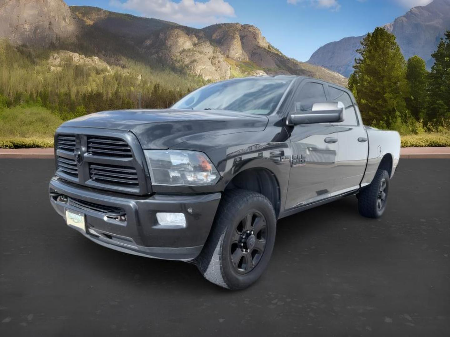 2016 BLACK /Diesel Gray/Black Ram 2500 (3C6UR5DJ7GG) with an HEMI 64L V-8 VVT variable valve control engine, Automatic transmission, located at 1175 N Woodruff Ave, Idaho Falls, ID, 83401, 43.506901, -111.999657 - At Timberline Auto, finding a great deal on your next vehicle is always easy! Our experienced sales staff goal is to help find you the right vehicle at the right price! Our knowledgeable finance department has options for almost any credit score. We offer extended service contract options to prot- Photo#0