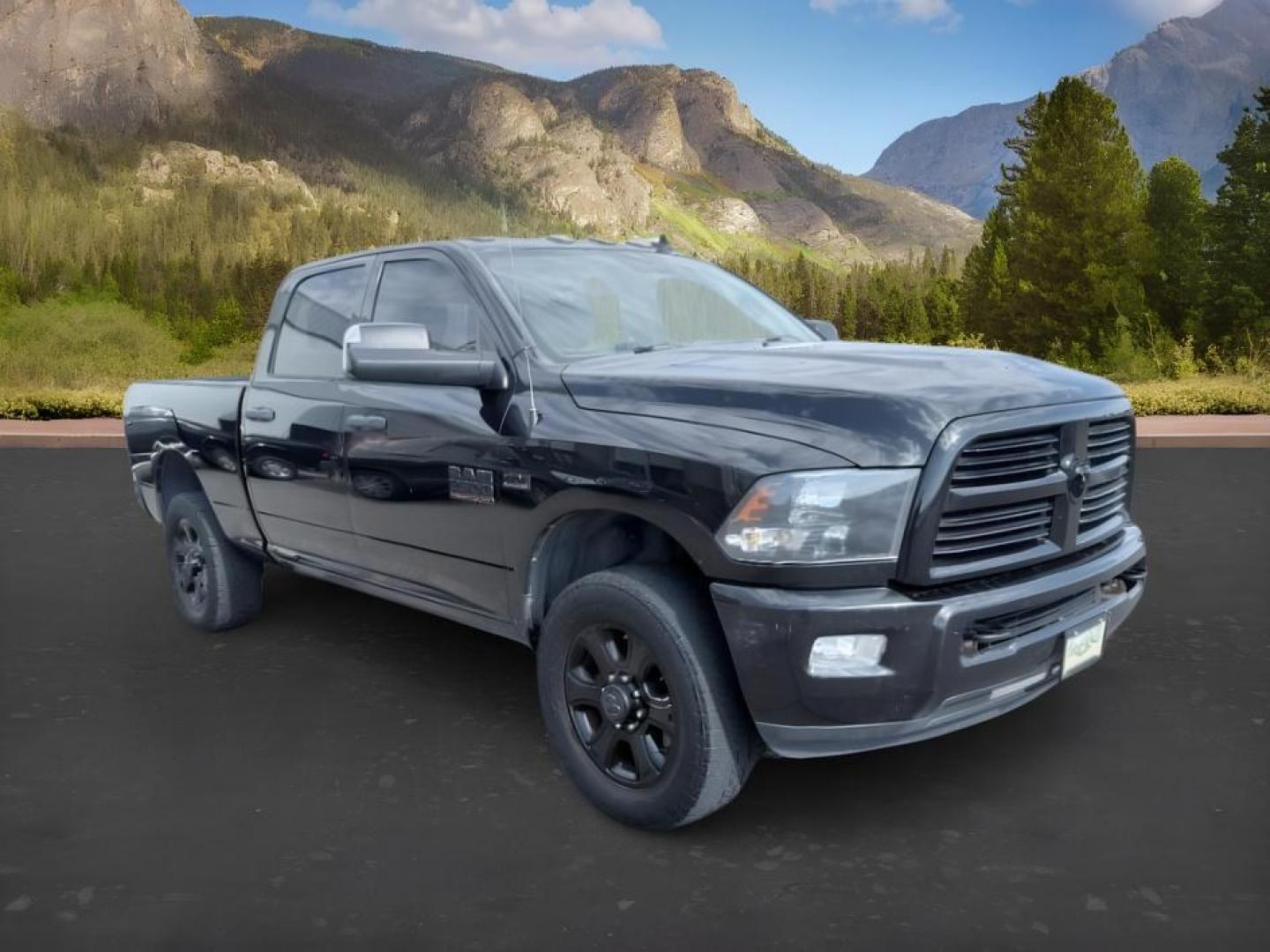 2016 BLACK /Diesel Gray/Black Ram 2500 (3C6UR5DJ7GG) with an HEMI 64L V-8 VVT variable valve control engine, Automatic transmission, located at 1175 N Woodruff Ave, Idaho Falls, ID, 83401, 43.506901, -111.999657 - At Timberline Auto, finding a great deal on your next vehicle is always easy! Our experienced sales staff goal is to help find you the right vehicle at the right price! Our knowledgeable finance department has options for almost any credit score. We offer extended service contract options to prot- Photo#7