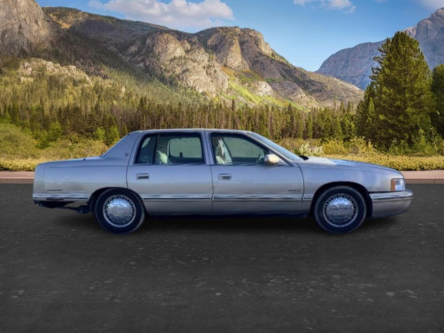 1997 BEIGE /LEATHER Cadillac d3939Elegance (1G6KE54Y8VU) with an 46L V8 engine, Automatic transmission, located at 1175 N Woodruff Ave, Idaho Falls, ID, 83401, 43.506901, -111.999657 - At Timberline Auto, finding a great deal on your next vehicle is always easy! Our experienced sales staff goal is to help find you the right vehicle at the right price! Our knowledgeable finance department has options for almost any credit score. We offer extended service contract options to prot- Photo#0
