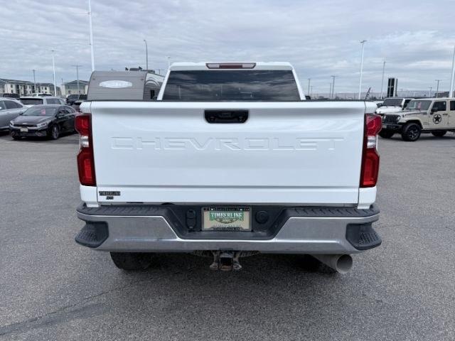 2023 Summit White /Jet Black Chevrolet Silverado LTZ (2GC4YUEY5P1) with an V8, 6.6L engine, 10-speed automatic transmission, located at 1175 N Woodruff Ave, Idaho Falls, ID, 83401, 43.506901, -111.999657 - <b>Vehicle Details</b><br>Drive home capability and luxury in this pre-owned 2023 Chevrolet Silverado 3500 LTZ 4WD, now available in Idaho Falls, ID. Powered by a V8 6.6L Diesel engine, this heavy-duty pickup is built for demanding jobs, towing, and confident year-round driving. The Chevrolet Silver- Photo#57
