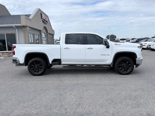 2023 Summit White /Jet Black Chevrolet Silverado LTZ (2GC4YUEY5P1) with an V8, 6.6L engine, 10-speed automatic transmission, located at 1175 N Woodruff Ave, Idaho Falls, ID, 83401, 43.506901, -111.999657 - <b>Vehicle Details</b><br>Drive home capability and luxury in this pre-owned 2023 Chevrolet Silverado 3500 LTZ 4WD, now available in Idaho Falls, ID. Powered by a V8 6.6L Diesel engine, this heavy-duty pickup is built for demanding jobs, towing, and confident year-round driving. The Chevrolet Silver- Photo#60
