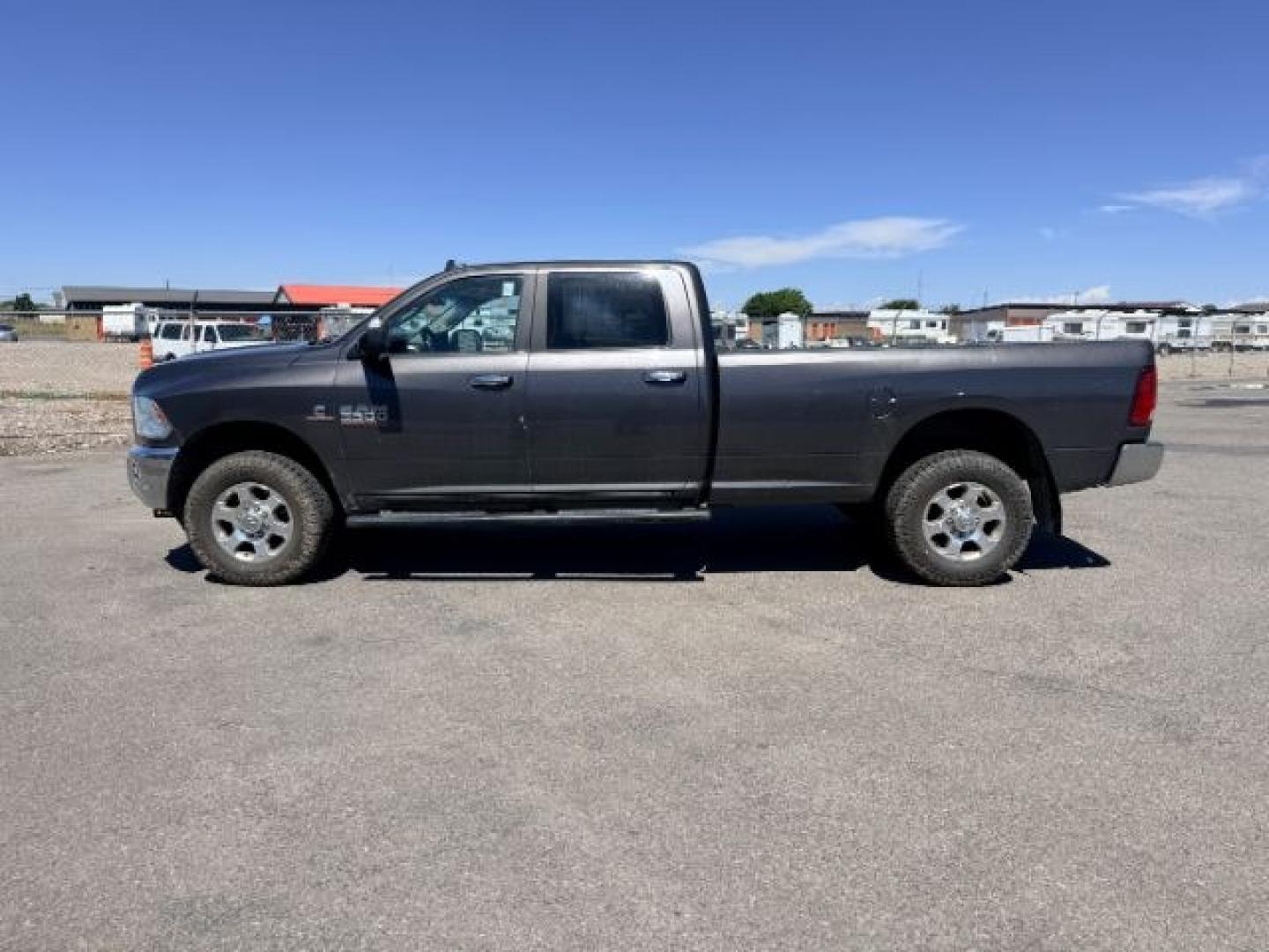 2017 GRAY /Diesel Gray/Black Ram 3500 (3C63R3HL0HG) with an 67L CUMMINES engine, Automatic transmission, located at 1175 N Woodruff Ave, Idaho Falls, ID, 83401, 43.506901, -111.999657- Photo#0