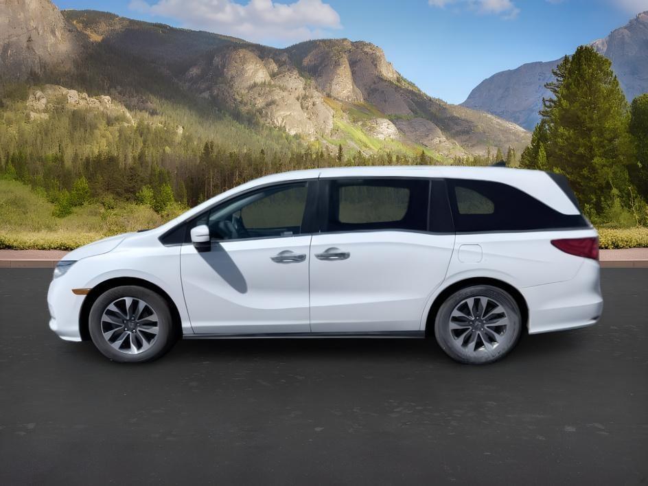 2023 WHITE /Black Honda Odyssey (5FNRL6H65PB) with an 35L V-6 gasoline direct injection engine, Automatic transmission, located at 1175 N Woodruff Ave, Idaho Falls, ID, 83401, 43.506901, -111.999657 - At Timberline Auto, finding a great deal on your next vehicle is always easy! Our experienced sales staff goal is to help find you the right vehicle at the right price! Our knowledgeable finance department has options for almost any credit score. We offer extended service contract options to prot- Photo#0
