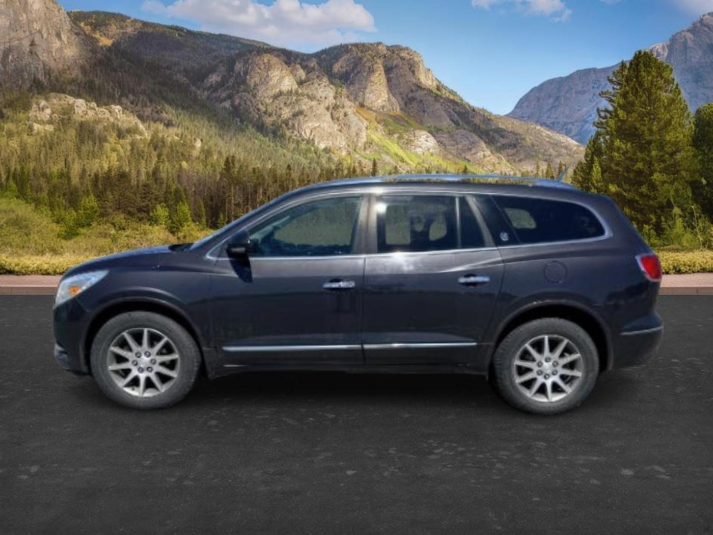 2017 GRAY /Ebony w/Ebony Accents Buick Enclave (5GAKVBKD6HJ) with an 36L V-6 gasoline direct injection engine, Automatic transmission, located at 1175 N Woodruff Ave, Idaho Falls, ID, 83401, 43.506901, -111.999657 - At Timberline Auto, finding a great deal on your next vehicle is always easy! Our experienced sales staff goal is to help find you the right vehicle at the right price! Our knowledgeable finance department has options for almost any credit score. We offer extended service contract options to prot- Photo#0