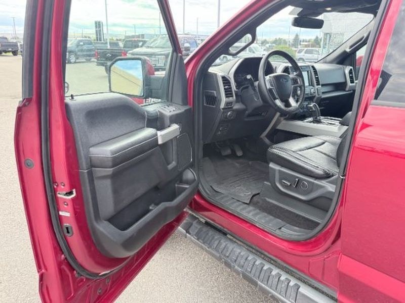 2018 Ruby Red Metallic Tinted Clearcoat /Black Ford F-150 LARIAT (1FTEW1EP7JK) with an V6, 2.7L engine, 10-speed automatic transmission, located at 1175 N Woodruff Ave, Idaho Falls, ID, 83401, 43.506901, -111.999657 - <b>Vehicle Details</b><br>Rugged capability meets refined comfort in this 2018 Ford F-150 LARIAT 4WD, now available in Idaho Falls, ID. Powered by the efficient and responsive 2.7L V6 gasoline engine, this full-size pickup delivers confident performance for workdays, weekend towing, and everyday dri- Photo#11