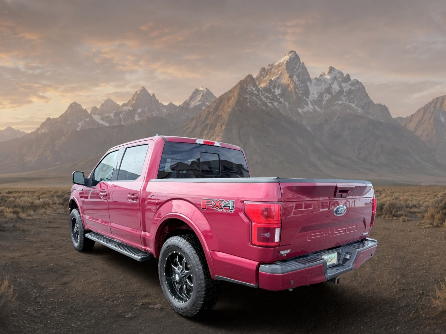 2018 Ruby Red Metallic Tinted Clearcoat /Black Ford F-150 LARIAT (1FTEW1EP7JK) with an V6, 2.7L engine, 10-speed automatic transmission, located at 1175 N Woodruff Ave, Idaho Falls, ID, 83401, 43.506901, -111.999657 - <b>Vehicle Details</b><br>Rugged capability meets refined comfort in this 2018 Ford F-150 LARIAT 4WD, now available in Idaho Falls, ID. Powered by the efficient and responsive 2.7L V6 gasoline engine, this full-size pickup delivers confident performance for workdays, weekend towing, and everyday dri- Photo#2