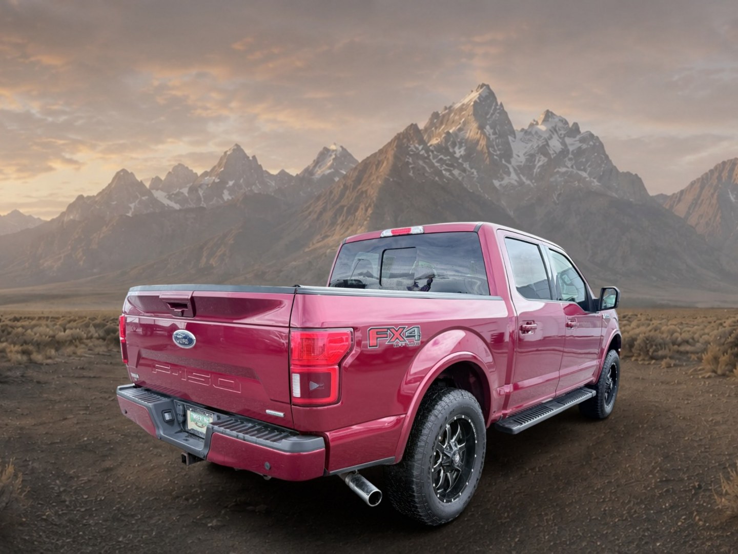 2018 Ruby Red Metallic Tinted Clearcoat /Black Ford F-150 LARIAT (1FTEW1EP7JK) with an V6, 2.7L engine, 10-speed automatic transmission, located at 1175 N Woodruff Ave, Idaho Falls, ID, 83401, 43.506901, -111.999657 - <b>Vehicle Details</b><br>Rugged capability meets refined comfort in this 2018 Ford F-150 LARIAT 4WD, now available in Idaho Falls, ID. Powered by the efficient and responsive 2.7L V6 gasoline engine, this full-size pickup delivers confident performance for workdays, weekend towing, and everyday dri- Photo#4