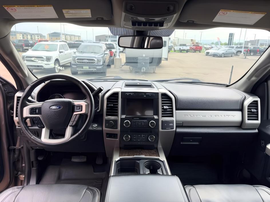 2019 TAN /LEATHER Ford Super Duty F-350 SRW (1FT8W3BT8KE) with an 67L engine, Automatic transmission, located at 1175 N Woodruff Ave, Idaho Falls, ID, 83401, 43.506901, -111.999657- Photo#24