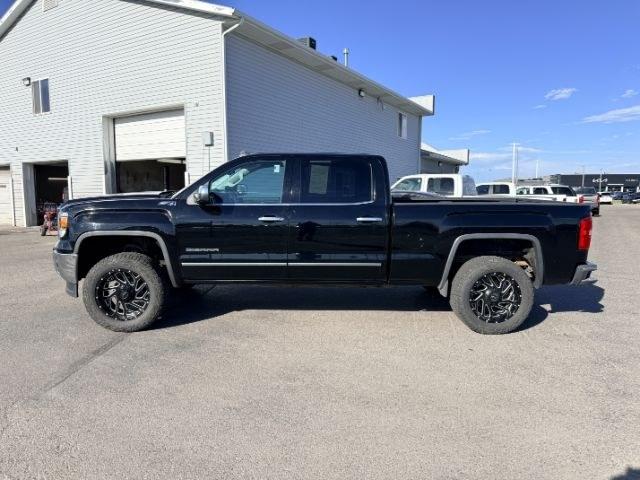 2014 Onyx Black /Jet Black GMC Sierra 1500 (3GTU2VEC3EG) with an EcoTec3 53L V-8 gasoline direct injection engine, Automatic transmission, located at 1175 N Woodruff Ave, Idaho Falls, ID, 83401, 43.506901, -111.999657 - At Timberline Auto, finding a great deal on your next vehicle is always easy! Our experienced sales staff goal is to help find you the right vehicle at the right price! Our knowledgeable finance department has options for almost any credit score. We offer extended service contract options to prot- Photo#1
