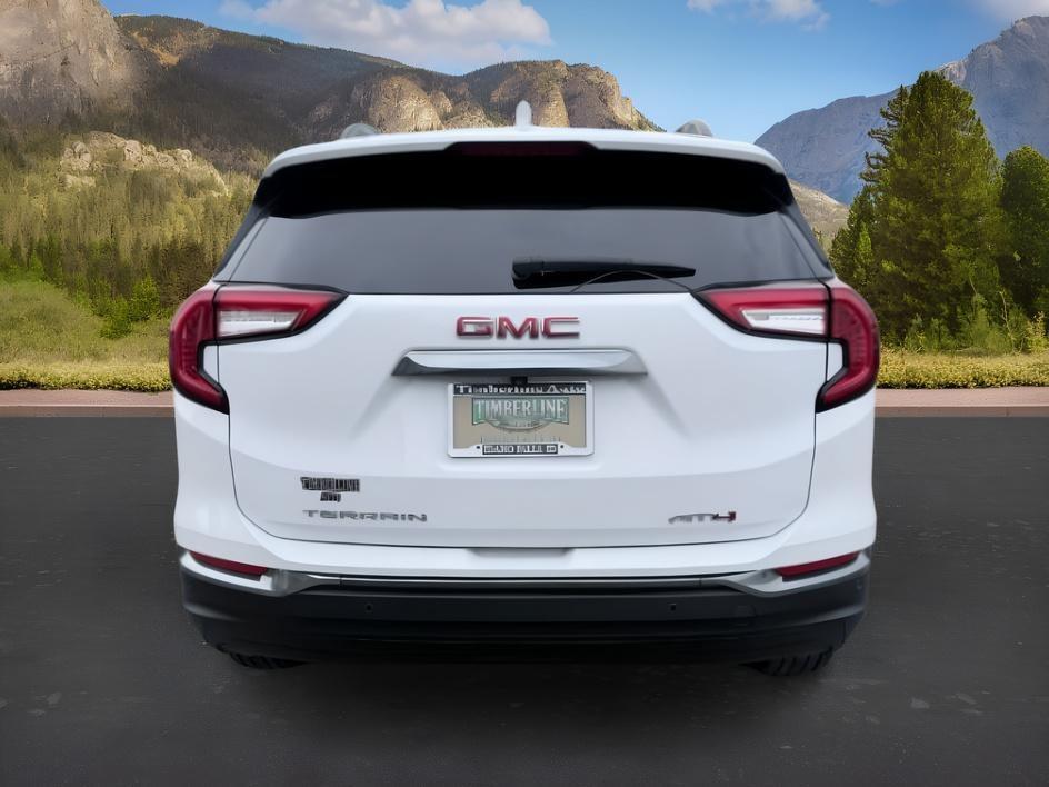 2024 WHITE /LEATHER GMC Terrain (3GKALYEG1RL) with an 15L I4 TURBO engine, Automatic transmission, located at 1175 N Woodruff Ave, Idaho Falls, ID, 83401, 43.506901, -111.999657 - At Timberline Auto, finding a great deal on your next vehicle is always easy! Our experienced sales staff goal is to help find you the right vehicle at the right price! Our knowledgeable finance department has options for almost any credit score. We offer extended service contract options to prot- Photo#3