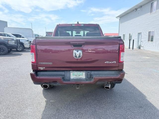 2022 MAROON /Black Ram 1500 (1C6SRFFT2NN) with an HEMI 57L V-8 variable valve control engine, Automatic transmission, located at 1175 N Woodruff Ave, Idaho Falls, ID, 83401, 43.506901, -111.999657 - At Timberline Auto, finding a great deal on your next vehicle is always easy! Our experienced sales staff goal is to help find you the right vehicle at the right price! Our knowledgeable finance department has options for almost any credit score. We offer extended service contract options to prot- Photo#31