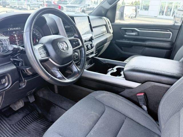 2022 MAROON /Black Ram 1500 (1C6SRFFT2NN) with an HEMI 57L V-8 variable valve control engine, Automatic transmission, located at 1175 N Woodruff Ave, Idaho Falls, ID, 83401, 43.506901, -111.999657 - At Timberline Auto, finding a great deal on your next vehicle is always easy! Our experienced sales staff goal is to help find you the right vehicle at the right price! Our knowledgeable finance department has options for almost any credit score. We offer extended service contract options to prot- Photo#42