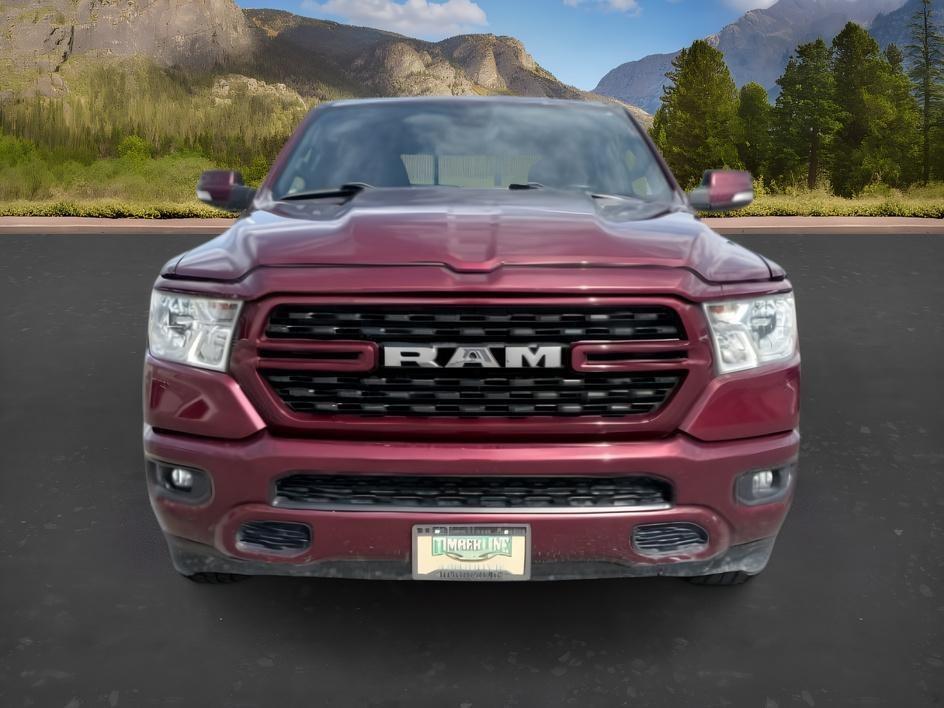 2022 MAROON /Black Ram 1500 (1C6SRFFT2NN) with an HEMI 57L V-8 variable valve control engine, Automatic transmission, located at 1175 N Woodruff Ave, Idaho Falls, ID, 83401, 43.506901, -111.999657 - At Timberline Auto, finding a great deal on your next vehicle is always easy! Our experienced sales staff goal is to help find you the right vehicle at the right price! Our knowledgeable finance department has options for almost any credit score. We offer extended service contract options to prot- Photo#9