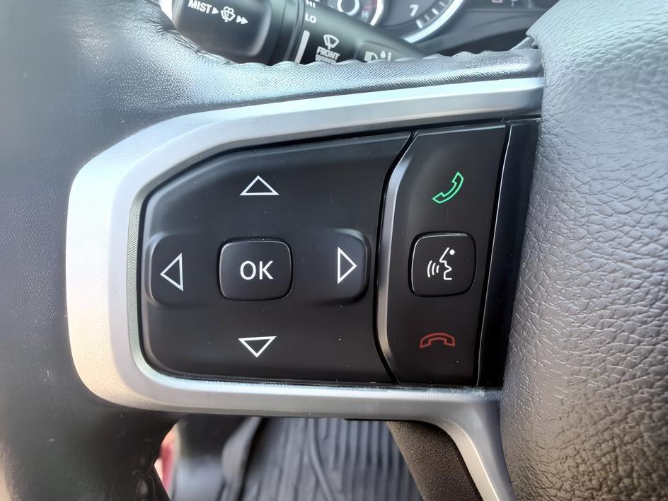 2022 MAROON /Black Ram 1500 (1C6SRFFT2NN) with an HEMI 57L V-8 variable valve control engine, Automatic transmission, located at 1175 N Woodruff Ave, Idaho Falls, ID, 83401, 43.506901, -111.999657 - At Timberline Auto, finding a great deal on your next vehicle is always easy! Our experienced sales staff goal is to help find you the right vehicle at the right price! Our knowledgeable finance department has options for almost any credit score. We offer extended service contract options to prot- Photo#21