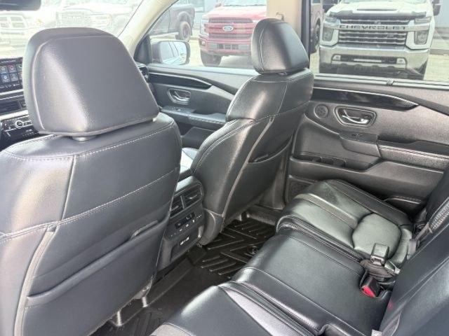 2023 Sonic Gray Pearl /Black Honda Pilot Touring (5FNYG2H75PB) with an V6, 3.5L engine, 10-speed automatic transmission, located at 1175 N Woodruff Ave, Idaho Falls, ID, 83401, 43.506901, -111.999657 - <b>Vehicle Details</b><br>Experience the confidence and comfort of this pre-owned 2023 Honda Pilot Touring, a refined three-row SUV built to handle busy family schedules, weekend road trips, and everyday driving with ease. Powered by a strong V6, 3.5L gasoline engine, this Honda Pilot delivers smoot- Photo#94