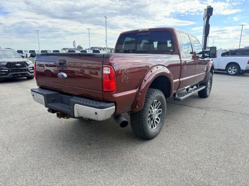 2016 Bronze Fire Metallic /Steel, vinyl Ford F-350 Lariat (1FT8W3BT4GE) with an V8, 6.7L engine, 6-Speed Automatic transmission, located at 1175 N Woodruff Ave, Idaho Falls, ID, 83401, 43.506901, -111.999657 - <b>Vehicle Details</b><br>Looking for a powerful and well-equipped heavy-duty pickup? This 2016 Ford F-350 Super Duty Lariat Crew Cab 4WD is ready to tackle demanding jobs, towing, and everyday driving with confidence. Powered by a strong V8, 6.7L Diesel engine and equipped with 4WD, this Ford F-350- Photo#5