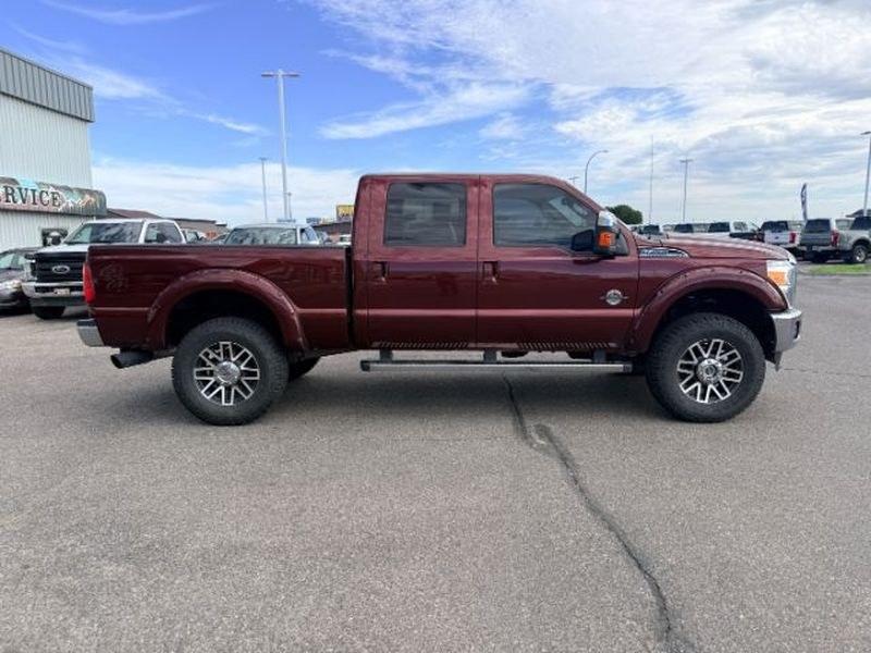2016 Bronze Fire Metallic /Steel, vinyl Ford F-350 Lariat (1FT8W3BT4GE) with an V8, 6.7L engine, 6-Speed Automatic transmission, located at 1175 N Woodruff Ave, Idaho Falls, ID, 83401, 43.506901, -111.999657 - <b>Vehicle Details</b><br>Looking for a powerful and well-equipped heavy-duty pickup? This 2016 Ford F-350 Super Duty Lariat Crew Cab 4WD is ready to tackle demanding jobs, towing, and everyday driving with confidence. Powered by a strong V8, 6.7L Diesel engine and equipped with 4WD, this Ford F-350- Photo#6