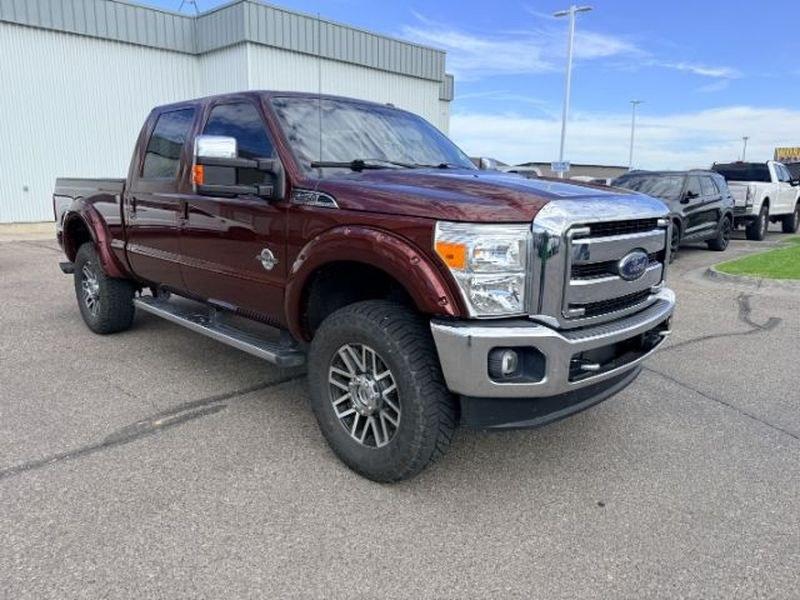 2016 Bronze Fire Metallic /Steel, vinyl Ford F-350 Lariat (1FT8W3BT4GE) with an V8, 6.7L engine, 6-Speed Automatic transmission, located at 1175 N Woodruff Ave, Idaho Falls, ID, 83401, 43.506901, -111.999657 - <b>Vehicle Details</b><br>Looking for a powerful and well-equipped heavy-duty pickup? This 2016 Ford F-350 Super Duty Lariat Crew Cab 4WD is ready to tackle demanding jobs, towing, and everyday driving with confidence. Powered by a strong V8, 6.7L Diesel engine and equipped with 4WD, this Ford F-350- Photo#7