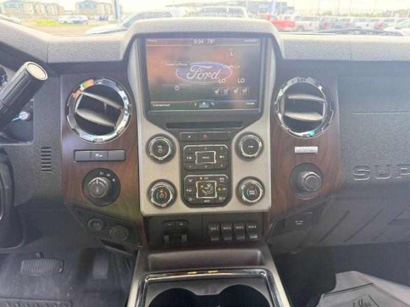 2016 Bronze Fire Metallic /Steel, vinyl Ford F-350 Lariat (1FT8W3BT4GE) with an V8, 6.7L engine, 6-Speed Automatic transmission, located at 1175 N Woodruff Ave, Idaho Falls, ID, 83401, 43.506901, -111.999657 - <b>Vehicle Details</b><br>Looking for a powerful and well-equipped heavy-duty pickup? This 2016 Ford F-350 Super Duty Lariat Crew Cab 4WD is ready to tackle demanding jobs, towing, and everyday driving with confidence. Powered by a strong V8, 6.7L Diesel engine and equipped with 4WD, this Ford F-350- Photo#15