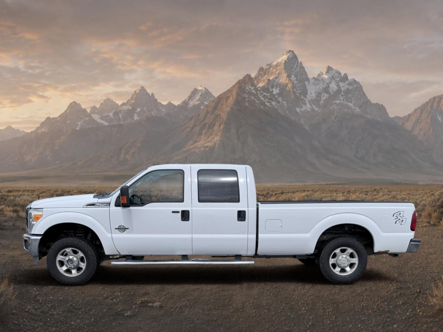2013 Oxford White /GRAY Ford F-250 XLT (1FT7W2BT1DE) with an V8, 6.7L engine, 6-speed automatic transmission, located at 1175 N Woodruff Ave, Idaho Falls, ID, 83401, 43.506901, -111.999657 - <b>Vehicle Details</b><br>Looking for a powerful heavy-duty truck in Idaho Falls, ID? Check out this pre-owned 2013 Ford F-250 Super Duty XLT FX4 LARIAT XL 4WD, built to handle tough jobs and weekend adventures with confidence. Under the hood is a V8 6.7L Diesel engine delivering strong towing capab- Photo#1