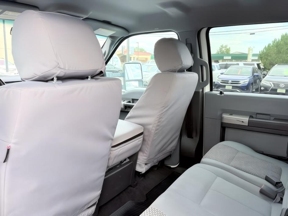 2013 WHITE /GRAY Ford Super Duty F-250 SRW (1FT7W2BT1DE) with an 67 V8 T-DIESEL engine, Automatic transmission, located at 1175 N Woodruff Ave, Idaho Falls, ID, 83401, 43.506901, -111.999657 - At Timberline Auto, finding a great deal on your next vehicle is always easy! Our experienced sales staff goal is to help find you the right vehicle at the right price! Our knowledgeable finance department has options for almost any credit score. We offer extended service contract options to prot- Photo#22