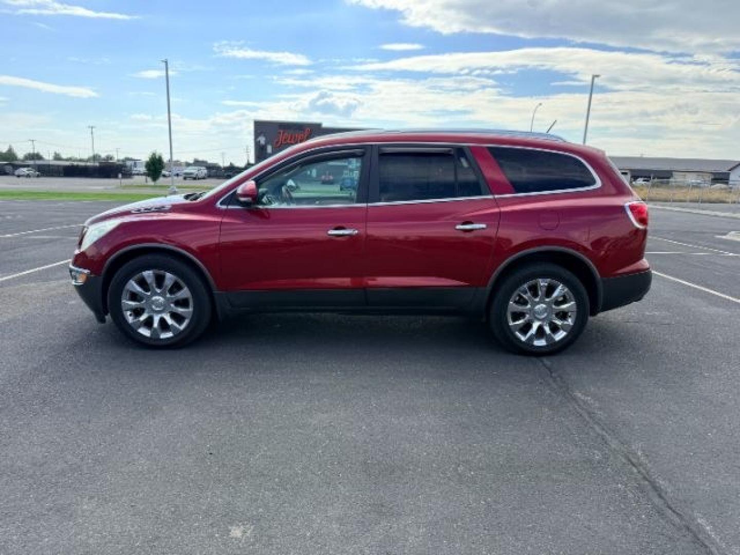 2012 RED /Ebony Buick Enclave (5GAKVDED4CJ) with an 36L V-6 gasoline direct injection engine, Automatic transmission, located at 1175 N Woodruff Ave, Idaho Falls, ID, 83401, 43.506901, -111.999657 - At Timberline Auto, finding a great deal on your next vehicle is always easy! Our experienced sales staff goal is to help find you the right vehicle at the right price! Our knowledgeable finance department has options for almost any credit score. We offer extended service contract options to prot- Photo#0