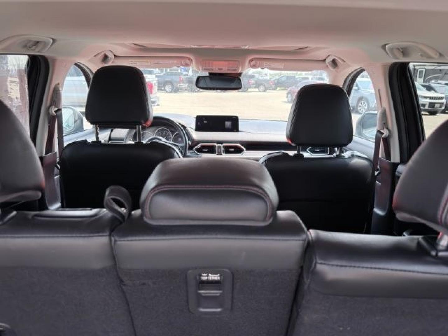 2024 BLUE /LEATHER Mazda CX-5 (JM3KFBCLXR0) with an 25L I4 engine, Automatic transmission, located at 1175 N Woodruff Ave, Idaho Falls, ID, 83401, 43.506901, -111.999657- Photo#38