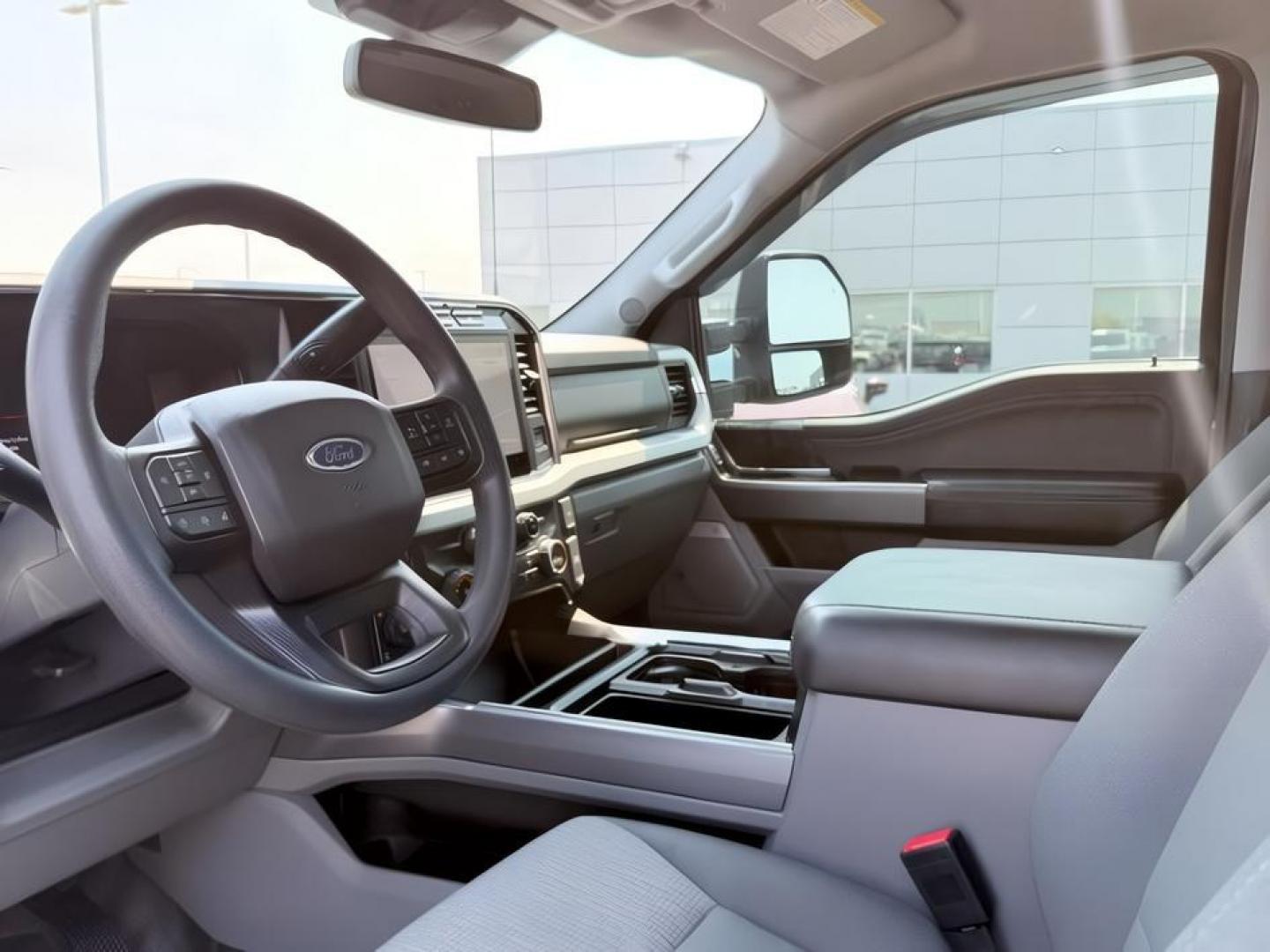 2024 GRAY /Medium Dark Slate Ford F-350 (1FT8W3BM7RE) with an Powerstroke 67L V-8 diesel direct injection engine, Automatic transmission, located at 1175 N Woodruff Ave, Idaho Falls, ID, 83401, 43.506901, -111.999657 - At Timberline Auto, finding a great deal on your next vehicle is always easy! Our experienced sales staff goal is to help find you the right vehicle at the right price! Our knowledgeable finance department has options for almost any credit score. We offer extended service contract options to prot- Photo#14