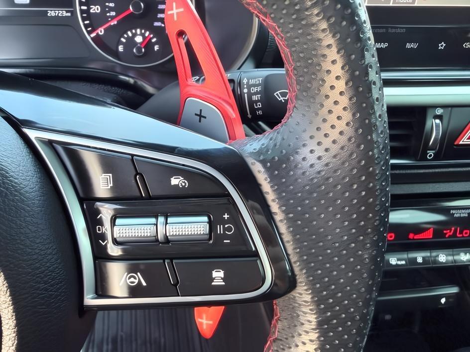 2023 Aurora Black /Black Kia Forte GT (3KPF44AC3PE) with an 4 Cyl, 1.6L engine, 7-speed auto-shift manual transmission, located at 1175 N Woodruff Ave, Idaho Falls, ID, 83401, 43.506901, -111.999657 - <b>Vehicle Details</b><br>Discover a sporty and refined driving experience with this pre-owned 2023 Kia Forte GT, now available in Idaho Falls, ID. With only 26,710 miles, this low-mileage sedan offers impressive style, advanced comfort, and confident performance in a compact package. Powered by a 4- Photo#47