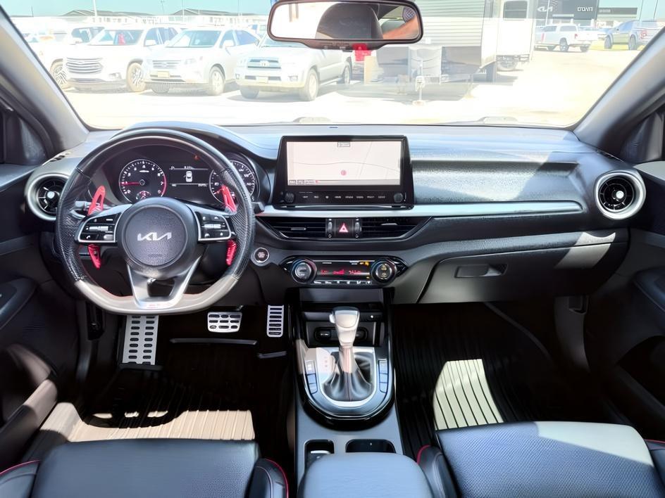 2023 Aurora Black /Black Kia Forte GT (3KPF44AC3PE) with an 4 Cyl, 1.6L engine, 7-speed auto-shift manual transmission, located at 1175 N Woodruff Ave, Idaho Falls, ID, 83401, 43.506901, -111.999657 - <b>Vehicle Details</b><br>Discover a sporty and refined driving experience with this pre-owned 2023 Kia Forte GT, now available in Idaho Falls, ID. With only 26,710 miles, this low-mileage sedan offers impressive style, advanced comfort, and confident performance in a compact package. Powered by a 4- Photo#52