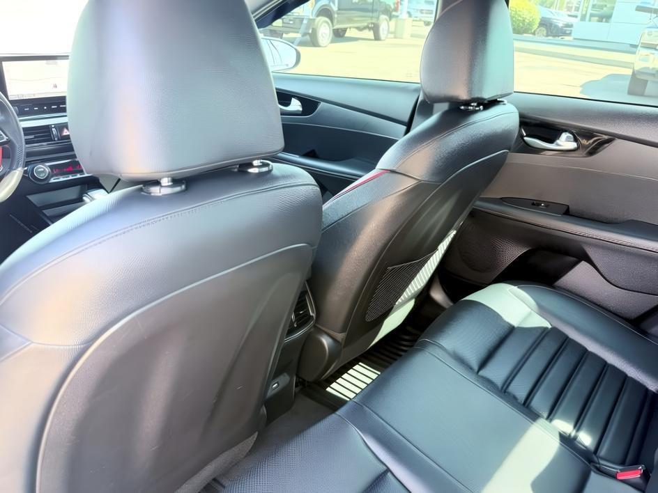 2023 Aurora Black /Black Kia Forte GT (3KPF44AC3PE) with an 4 Cyl, 1.6L engine, 7-speed auto-shift manual transmission, located at 1175 N Woodruff Ave, Idaho Falls, ID, 83401, 43.506901, -111.999657 - <b>Vehicle Details</b><br>Discover a sporty and refined driving experience with this pre-owned 2023 Kia Forte GT, now available in Idaho Falls, ID. With only 26,710 miles, this low-mileage sedan offers impressive style, advanced comfort, and confident performance in a compact package. Powered by a 4- Photo#54