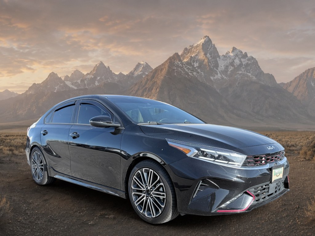2023 Aurora Black /Black Kia Forte GT (3KPF44AC3PE) with an 4 Cyl, 1.6L engine, 7-speed auto-shift manual transmission, located at 1175 N Woodruff Ave, Idaho Falls, ID, 83401, 43.506901, -111.999657 - <b>Vehicle Details</b><br>Discover a sporty and refined driving experience with this pre-owned 2023 Kia Forte GT, now available in Idaho Falls, ID. With only 26,710 miles, this low-mileage sedan offers impressive style, advanced comfort, and confident performance in a compact package. Powered by a 4- Photo#6